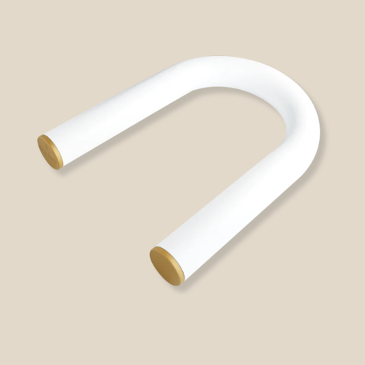 UBARRE - Barre de Musculation Design - Blanc Alpine